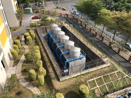 東莞圓形冷卻塔填料污垢的處理方法,東莞明新冷卻塔官網