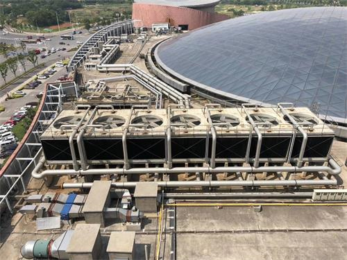 玻璃鋼冷卻塔損失水量是由哪種方式造成？,玻璃鋼冷卻塔圖片